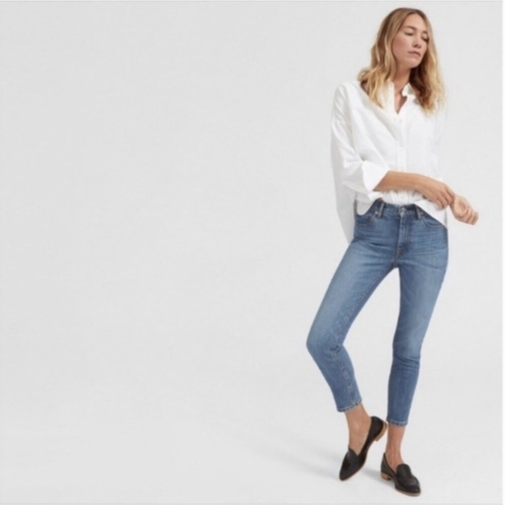 Everlane Mid-Rise Skinny Ankle Jeans Size 26